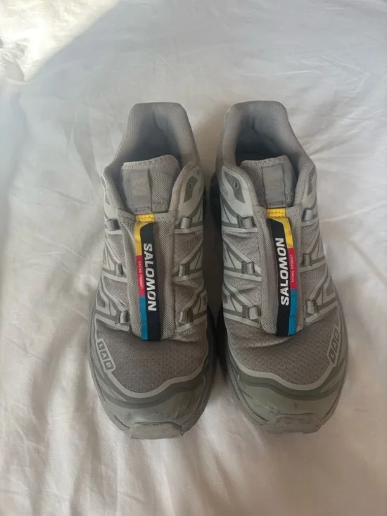 Salomon XT6 Ghost Gray/Gray Flannel GUC - Picture 2 of 7